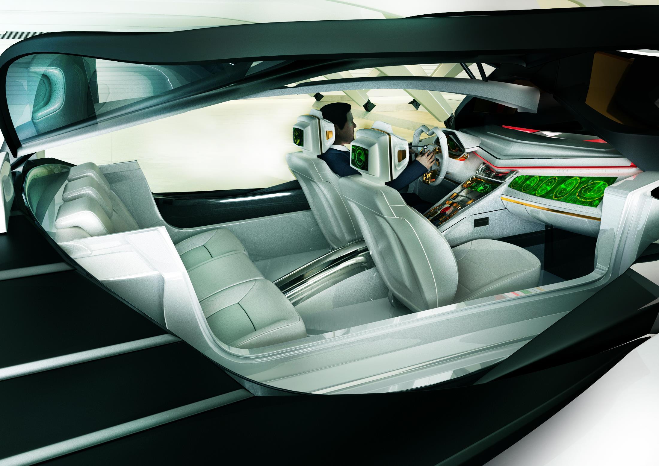 Golden Falcon passenger interior